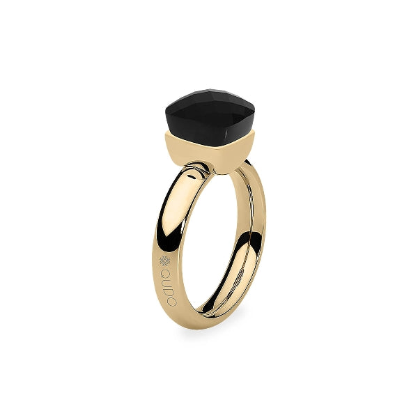 Black Firenze ring GOLD