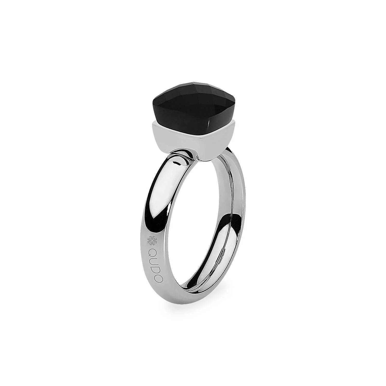 BLACK Firenze ring SILVER