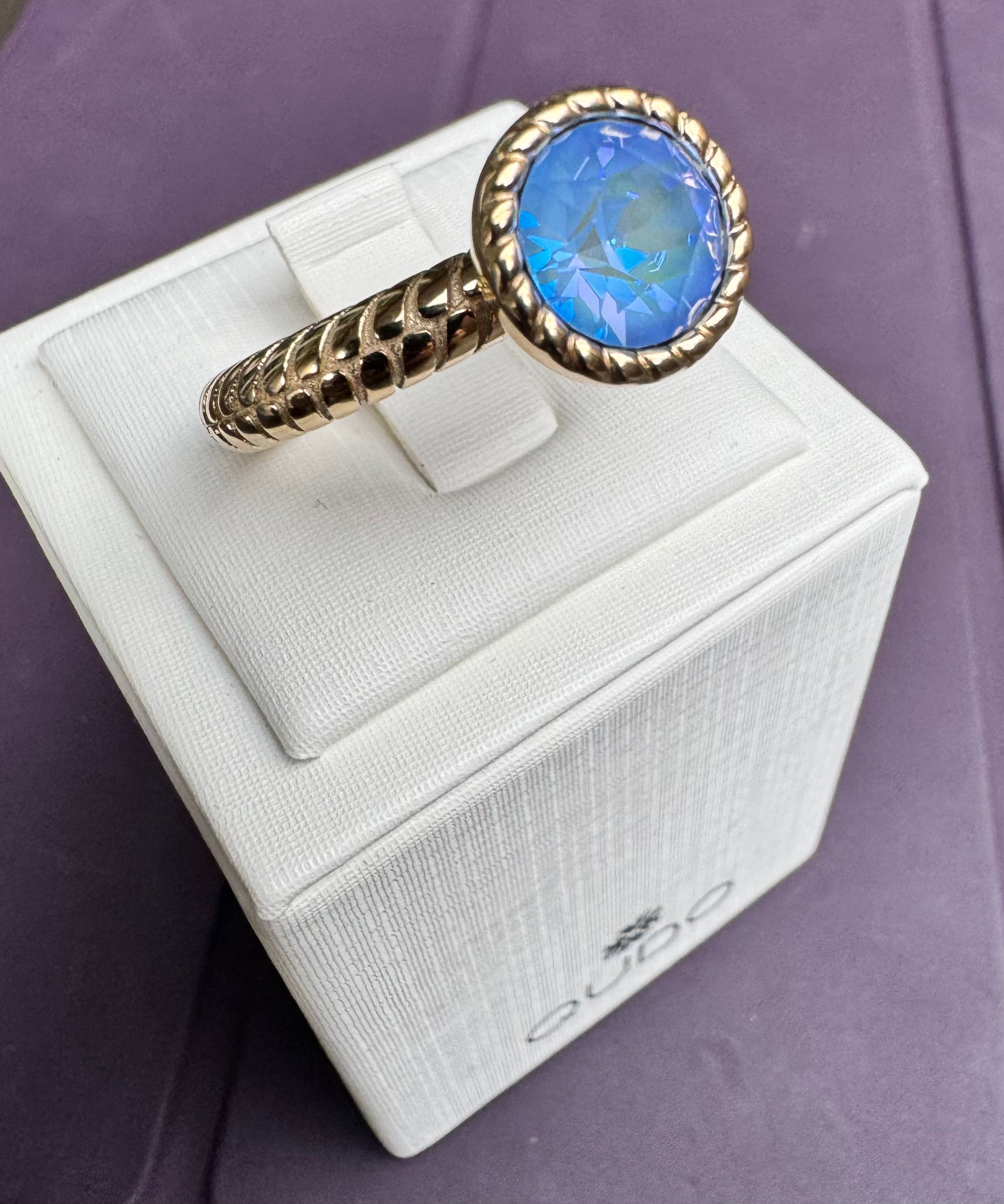 Argolla Perosa con crisal BOCCONI 11MM