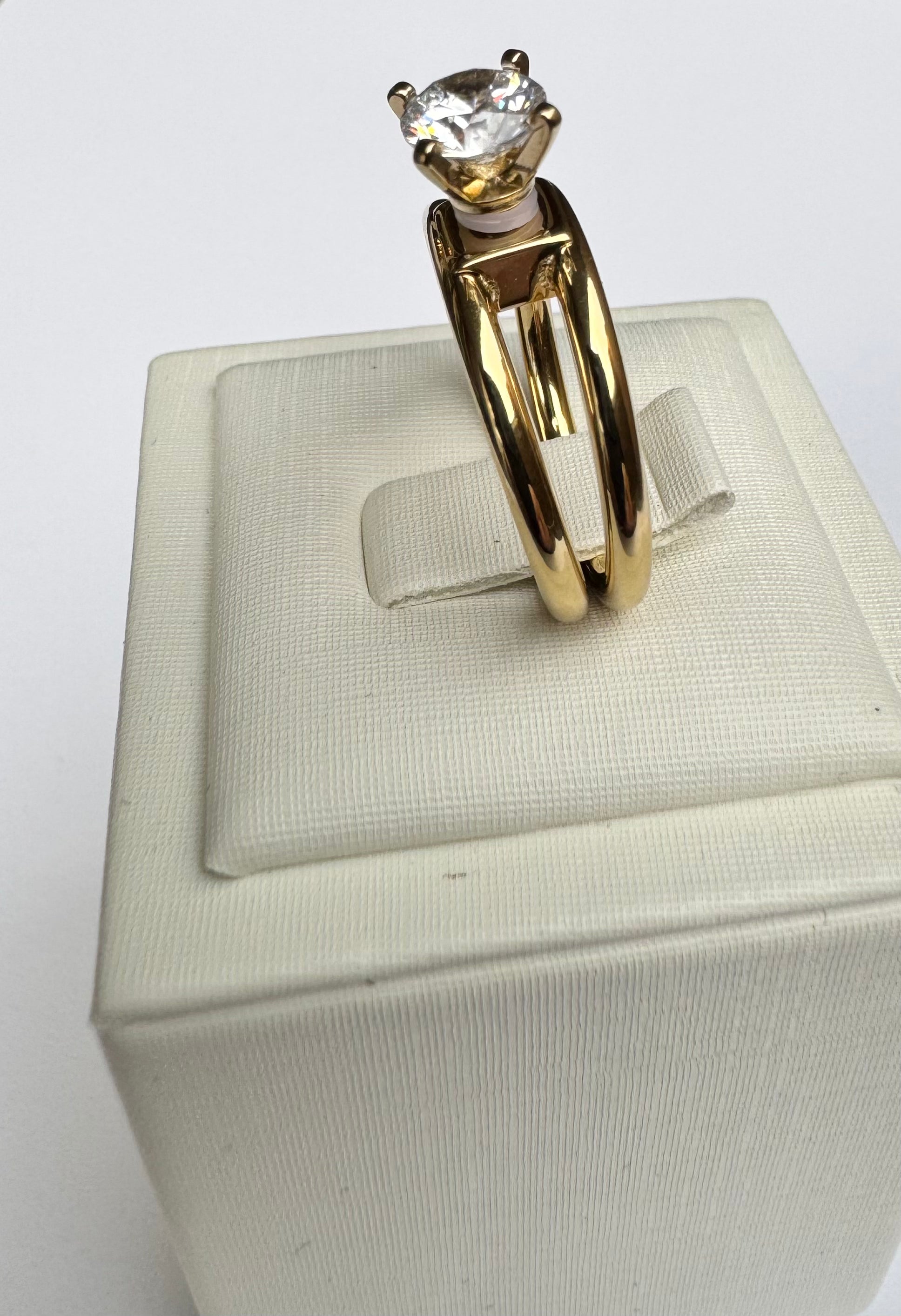 New ! Argolla ROMA Dorado cristal AREZZO