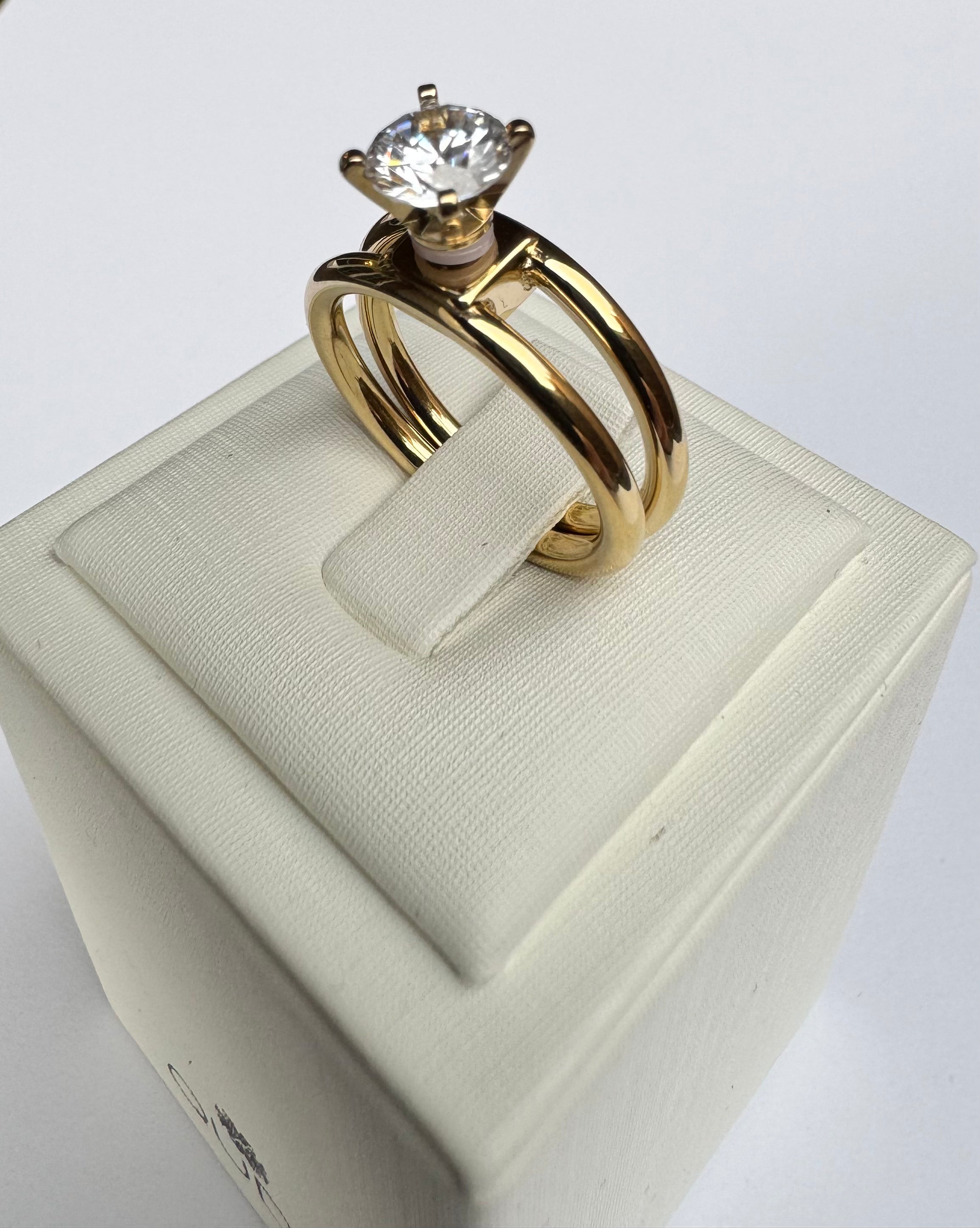 New ! Argolla ROMA Dorado cristal AREZZO