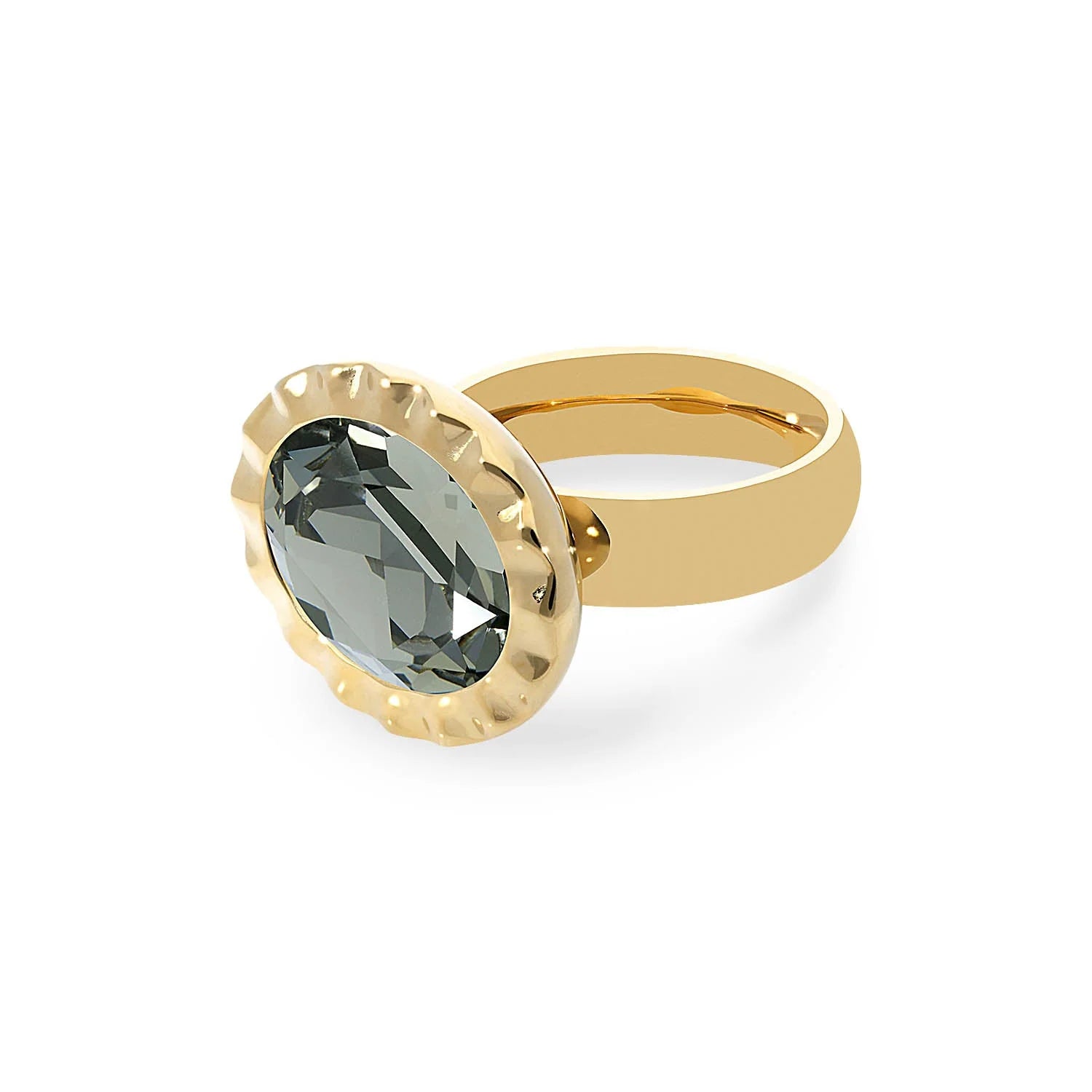 Black Diamond TIVOLA UNICA ring Gold