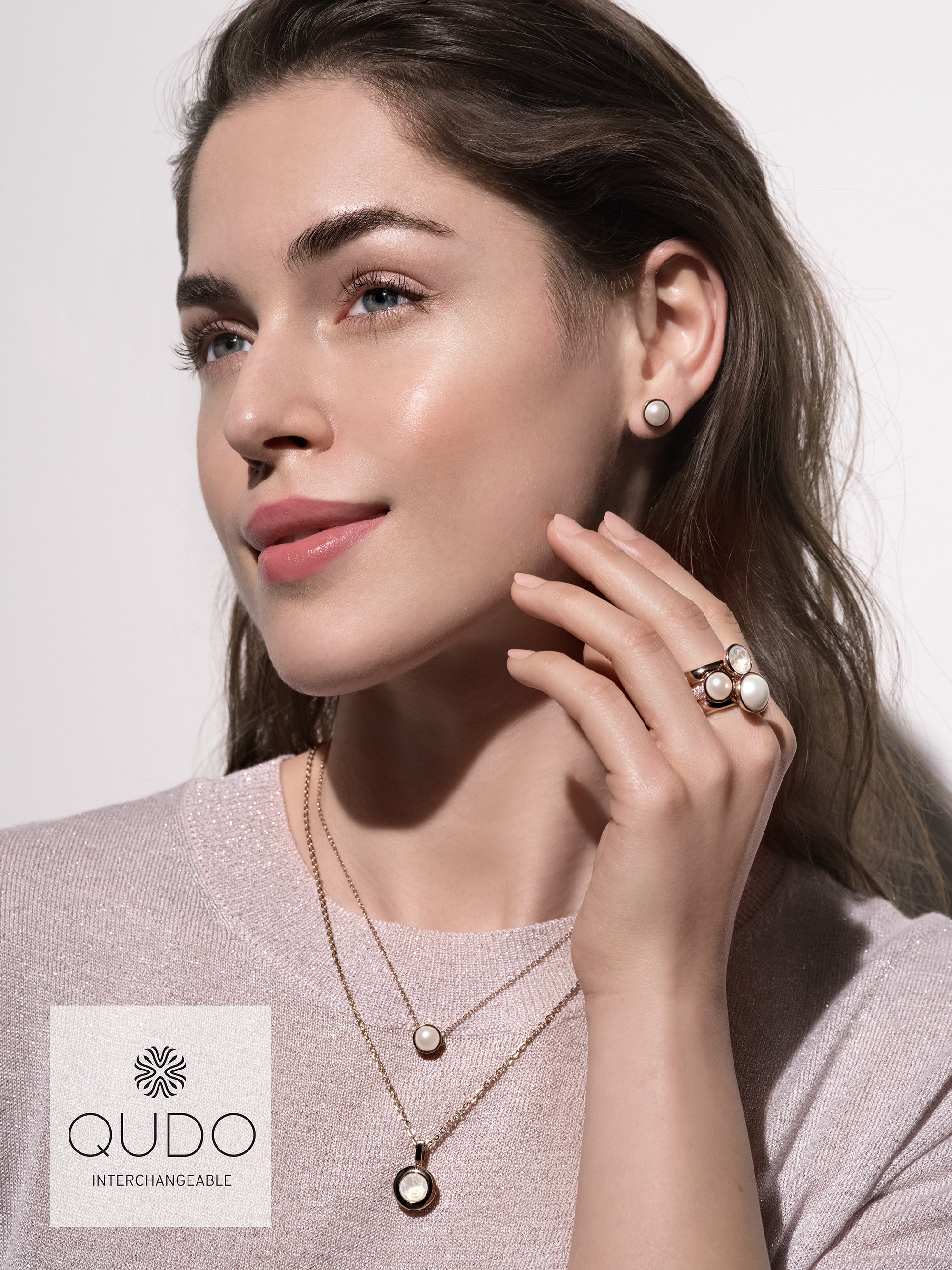 Collar Cadena Intercambiable Color Rose Gold